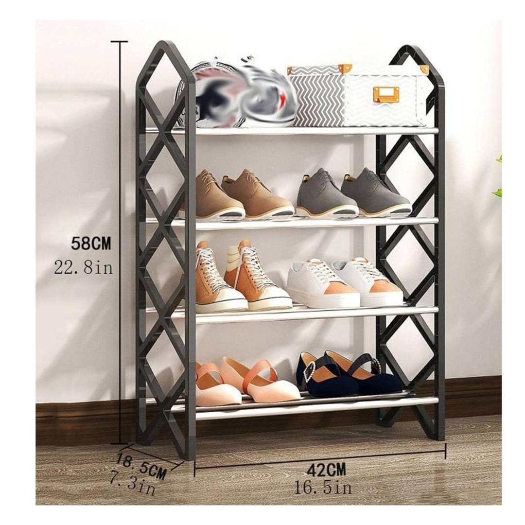 Organizador de Zapatos 4 Niveles Forma X – Orden y Estilo en tu Hogar